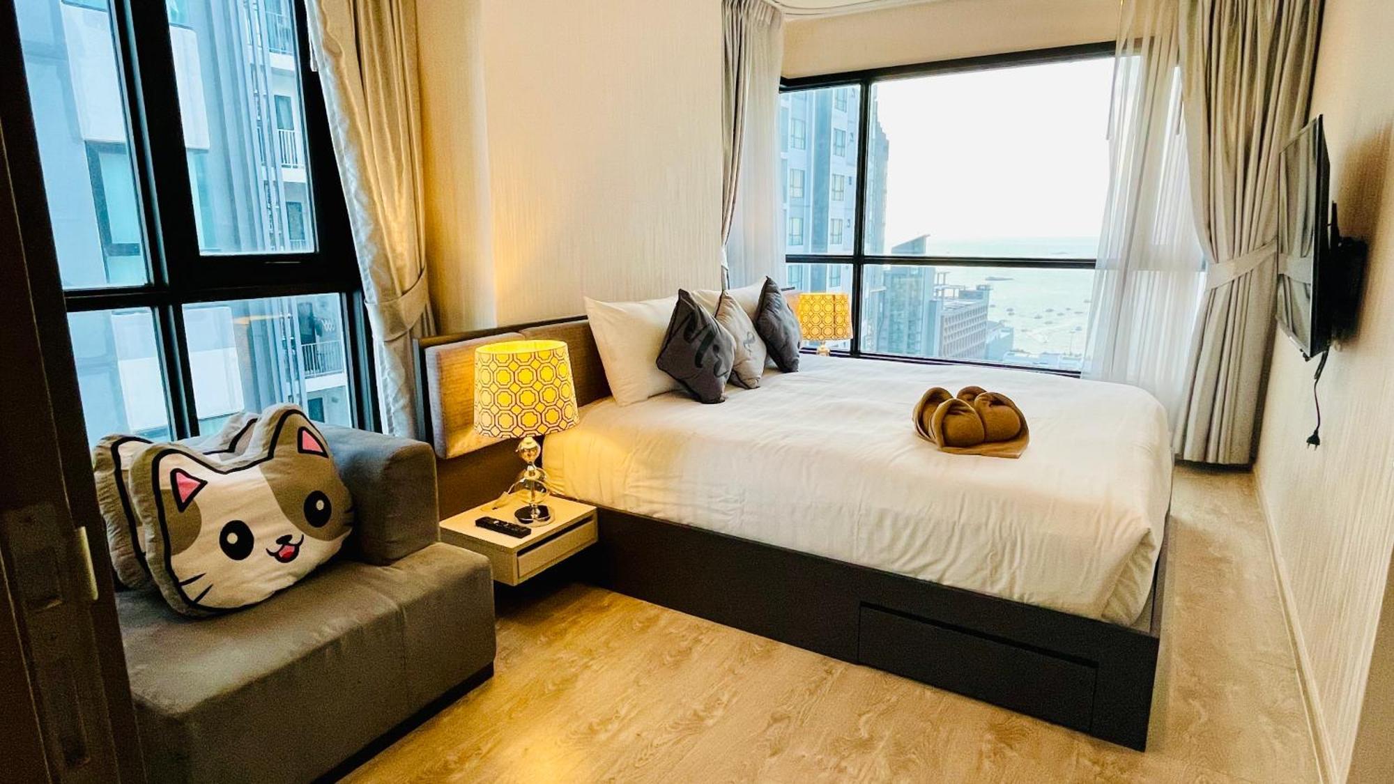 The Base Condo 2 Bed 2 Bath By Pupu Pattaya Exterior foto